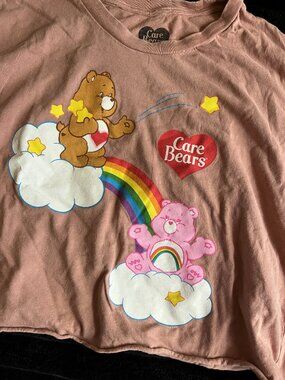 🍒 5/$25 🍒 Care Bears Cropped Graphic T-shirt